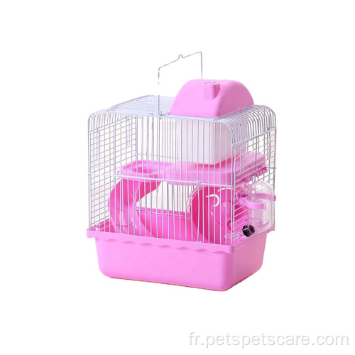 cage de hamster colorée maisons pour animaux de compagnie cage pour animaux en plastique